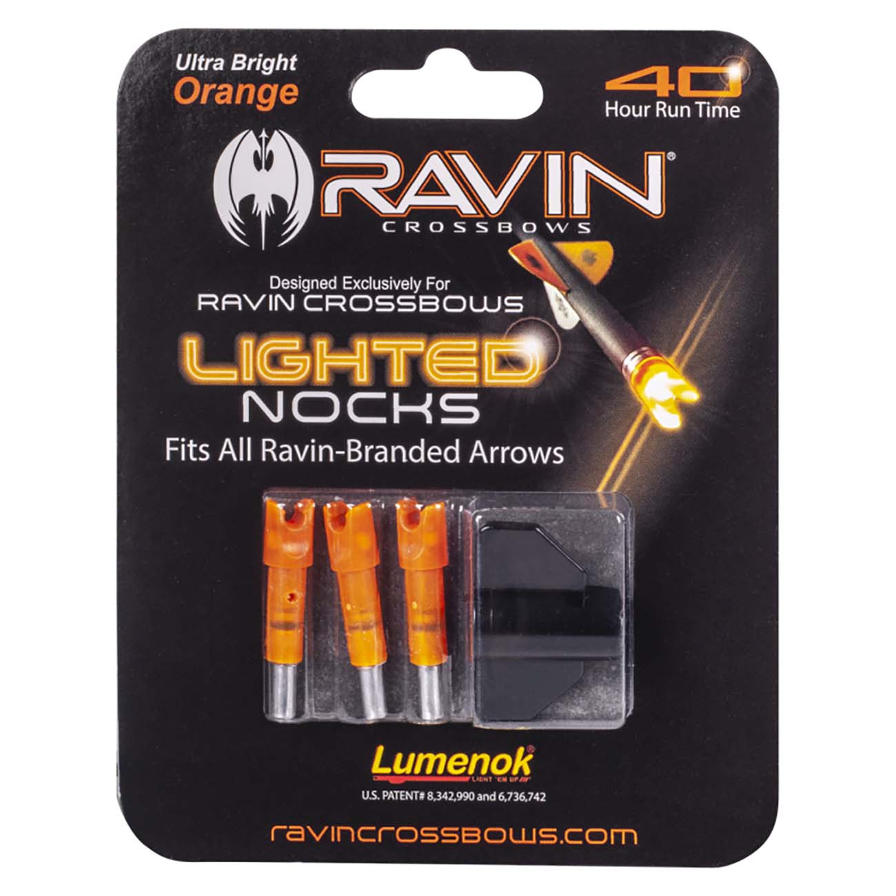 Ravin R135 Lighted Replacement Nocks For Use Exclusively On Ravin Branded Crossbow Arrows
