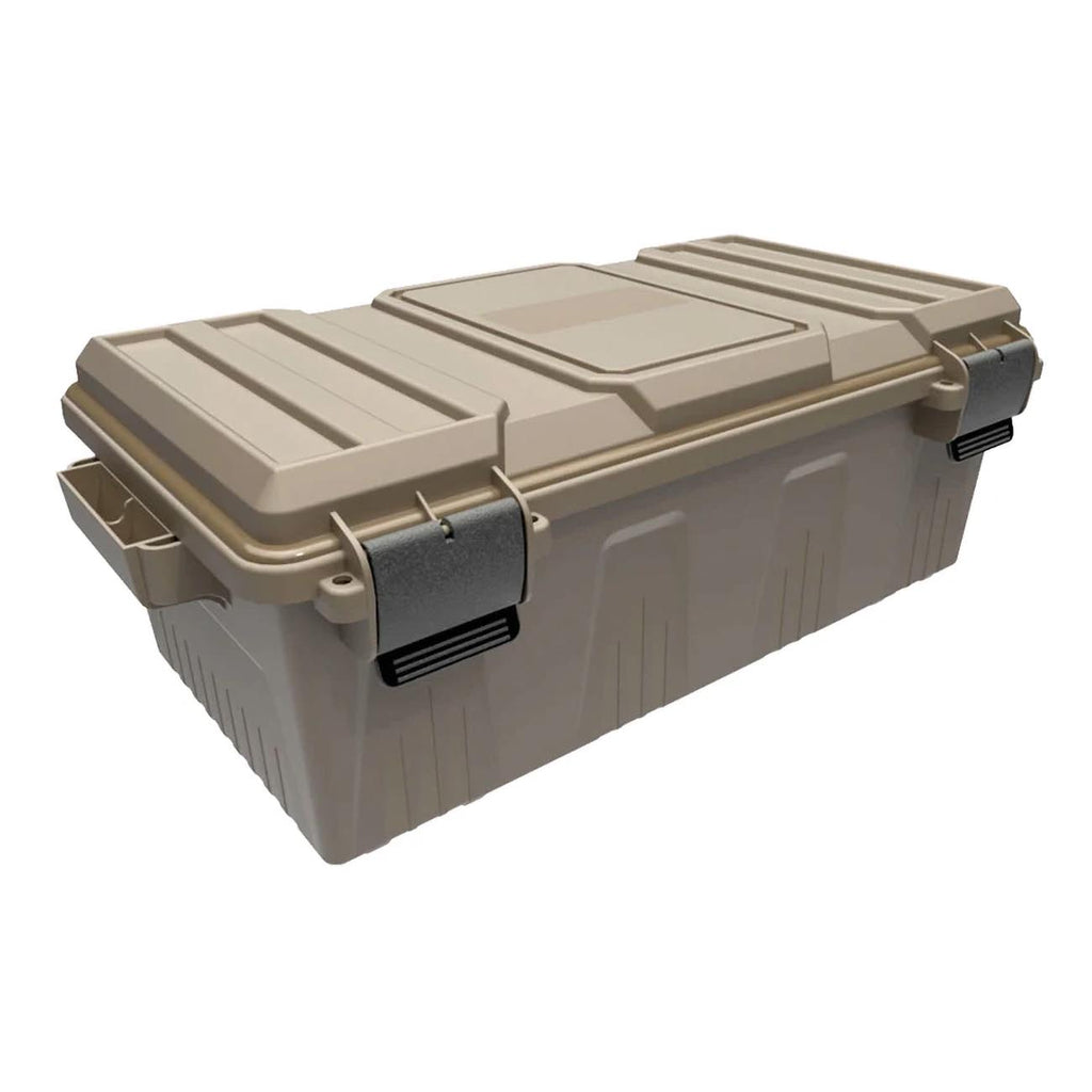 MTM ACDC30, Divided Ammo Crate Utility Box, Water- Resistant, Stackable, Snap Latch, USA Made, Dark Earth