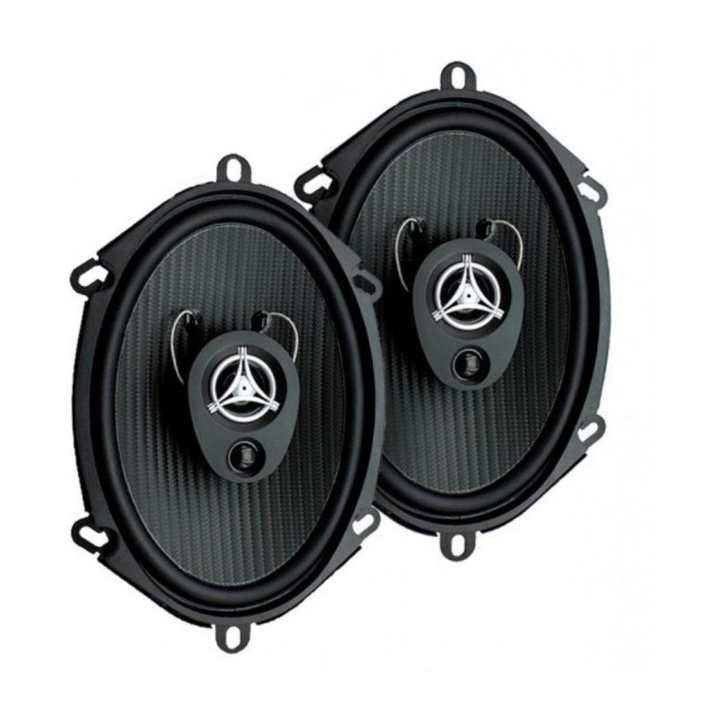 Power Acoustik EF-573 5"x7" 3-Way Coaxial Speaker 200W