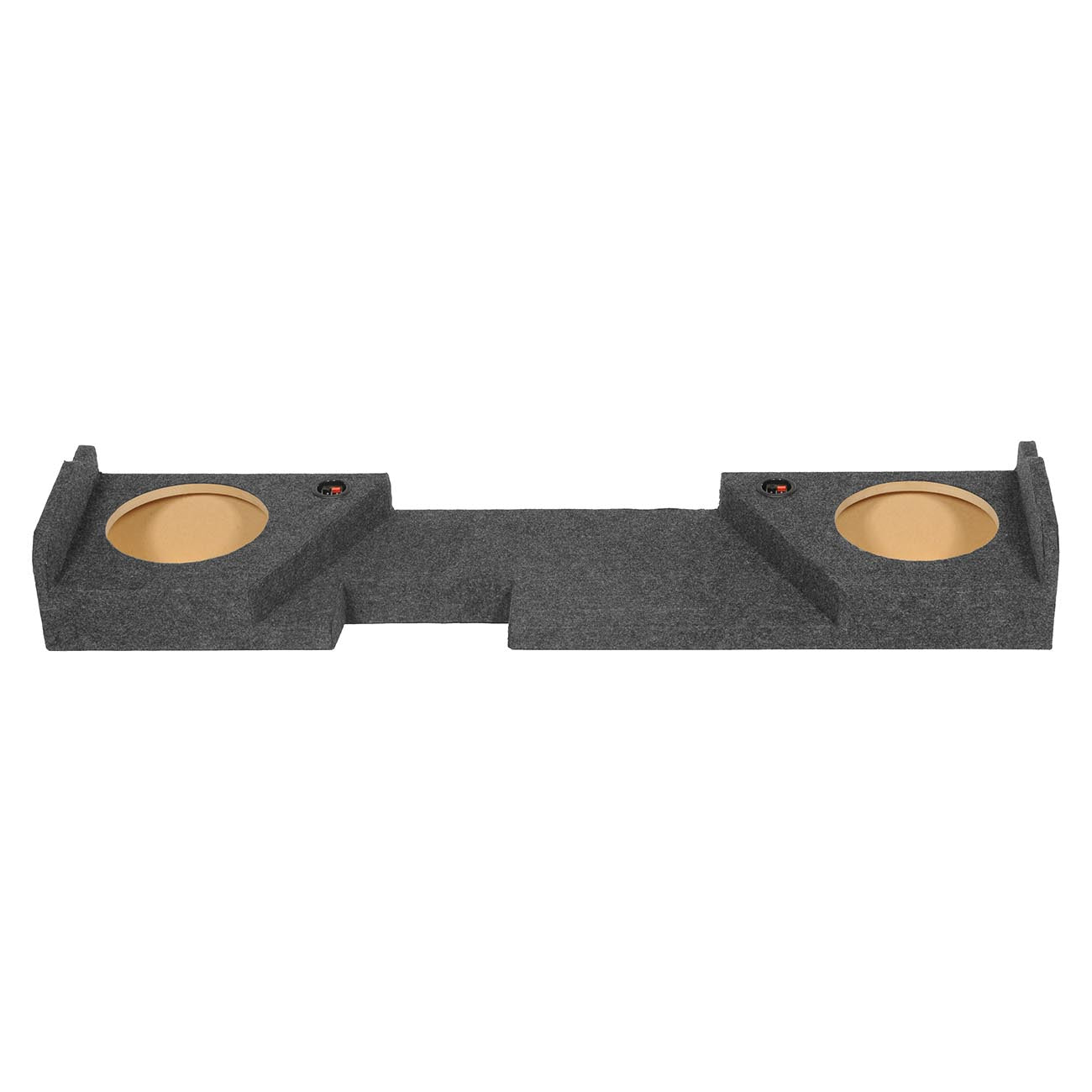 Q Power GMC102014DCAB Dual 10" Subwoofer Enclosure Box for 2014-2016 Chevy Silverado and GMC Sierra Double Cab Trucks
