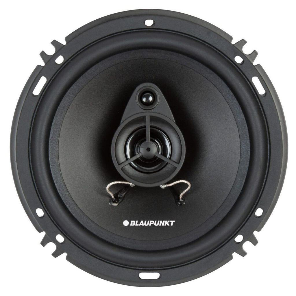 BLAUPUNKT BPS-E653 6.5" 3-Way Car Speakers 80W with Enhanced Clarity - Efficient Design, Durable Build, Easy Installation – Pair Bundle with Gravity Magnet Phone Holder