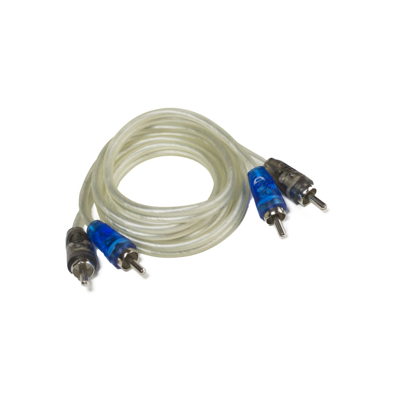 Stinger SSPRCA9 9‑Foot Premium RCA Cable – Car Audio Stereo Interconnect, Dual Shielded, High-Fidelity Signal Transmission