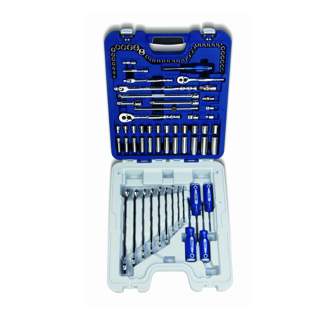 Williams 50622 1/4-Inch and 3/8-Inch Drive Master Socket and Tool Set, 89-Piece