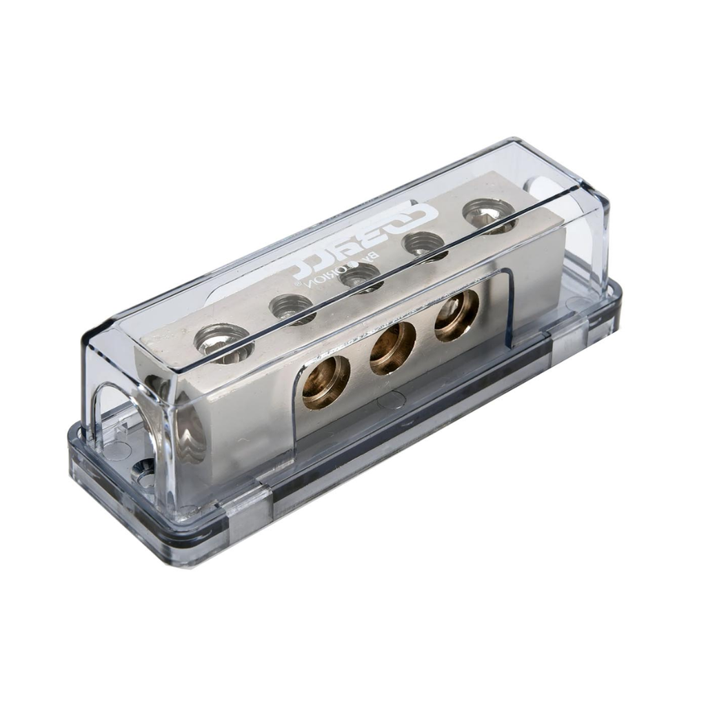 Orion Cobalt DB2034 Power Ground Distribution Block, 2X 0/4 Gauge Input for 3X 4 Gauge Output, for Car Audio Amplifier | Auto Parts, Automotive, Marine, Motorcycle, Trucks, RV