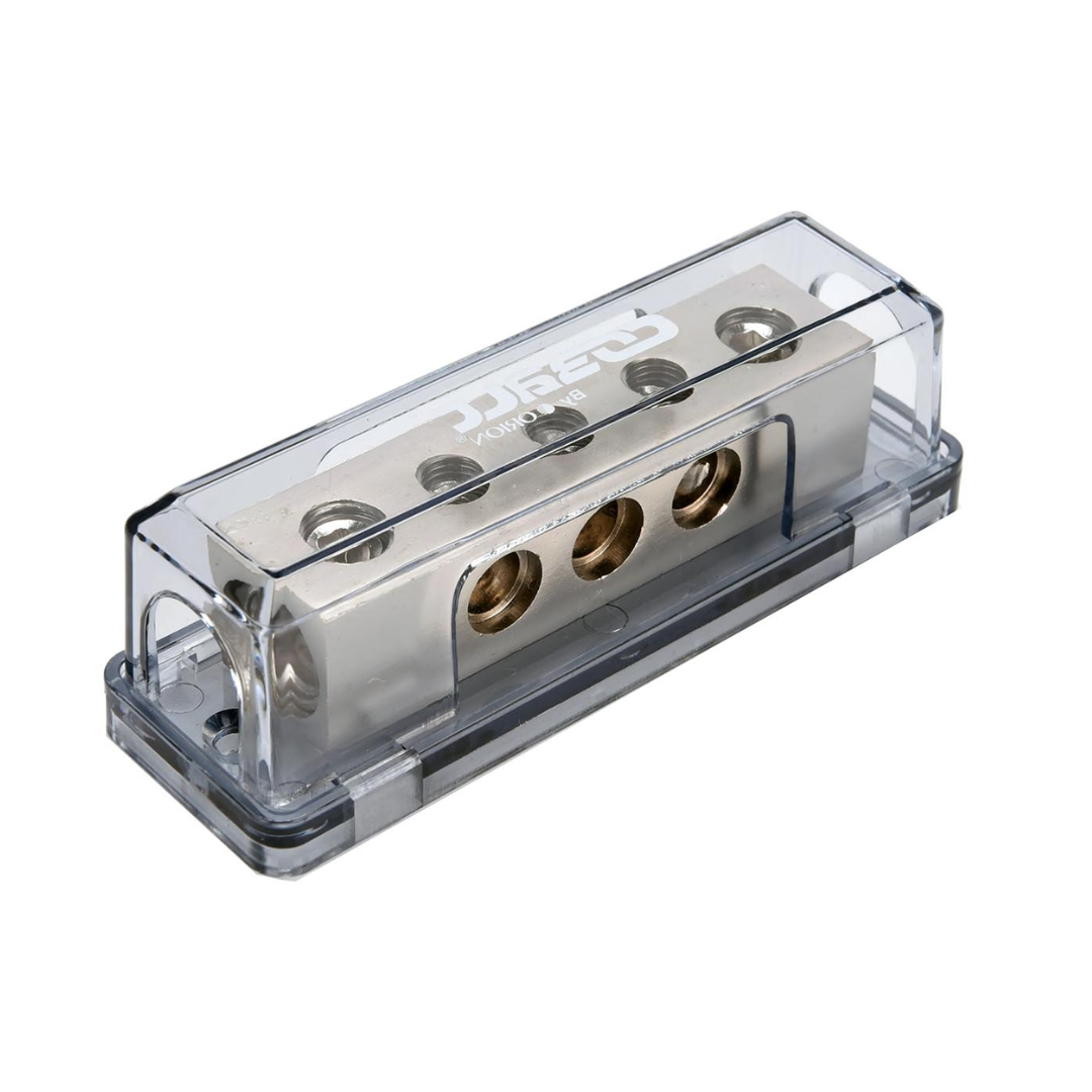 Orion Cobalt DB2034 Power Ground Distribution Block, 2X 0/4 Gauge Input for 3X 4 Gauge Output, for Car Audio Amplifier | Auto Parts, Automotive, Marine, Motorcycle, Trucks, RV