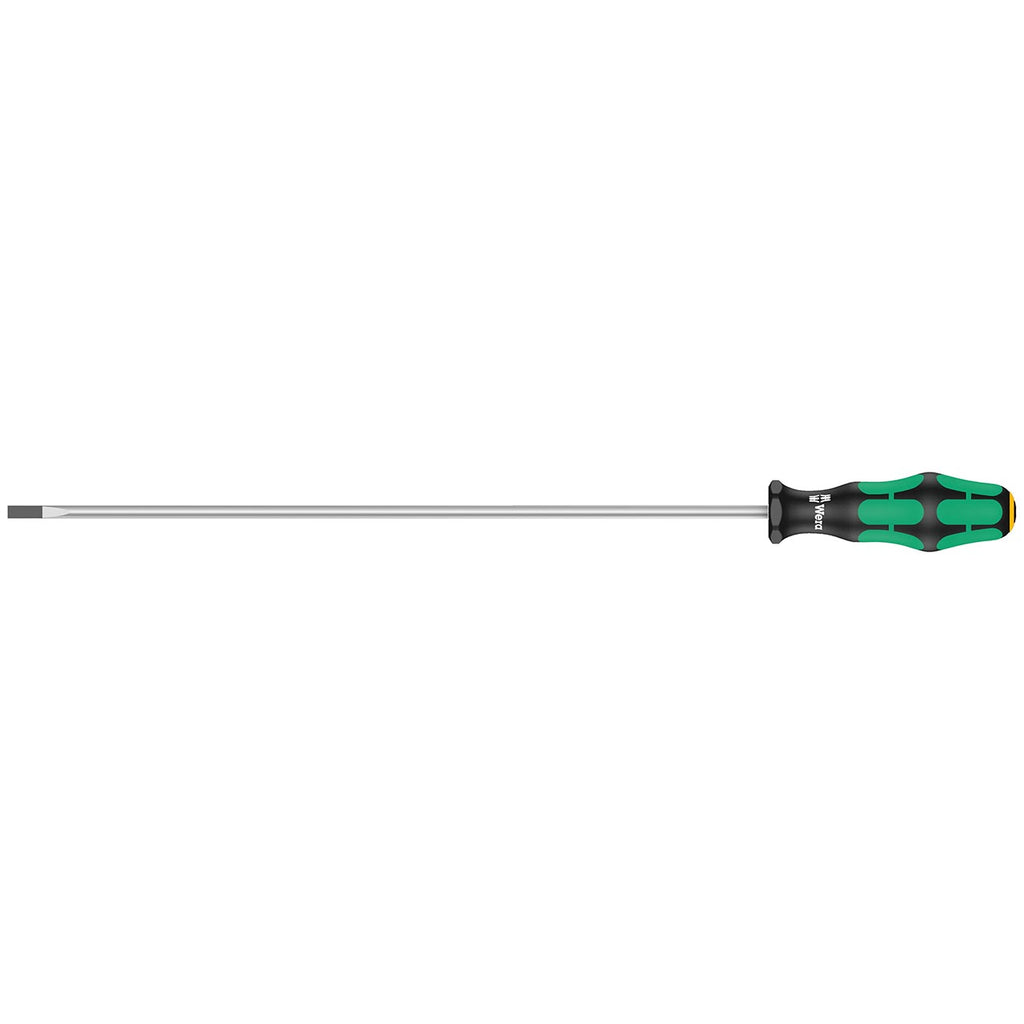 Wera 05008060001 Kraftform Plus 335 Slotted Screwdriver, 5.5mm Head, 12" Blade Length