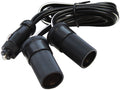 Audiopipe NP210 Nippon Cigarette Lighter Plug To 2 Female Jacks