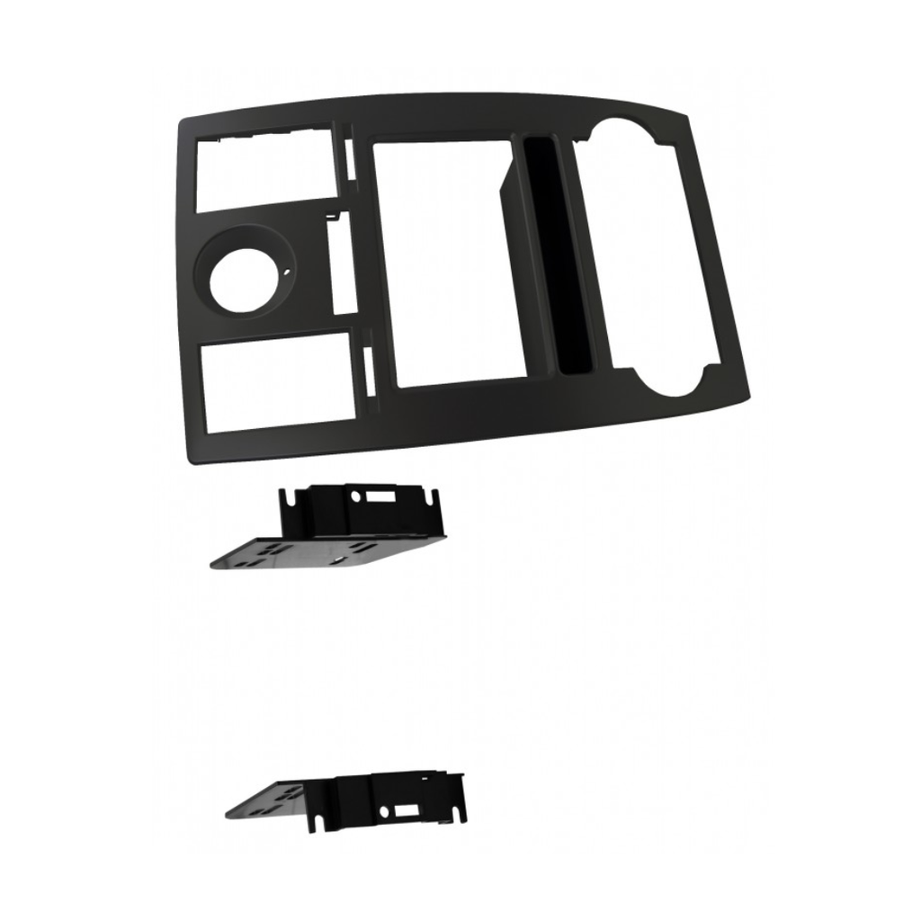 American International CDK637B Double DIN Dash Installation Kit for 2005–2007 Chrysler 300 – Satin Black