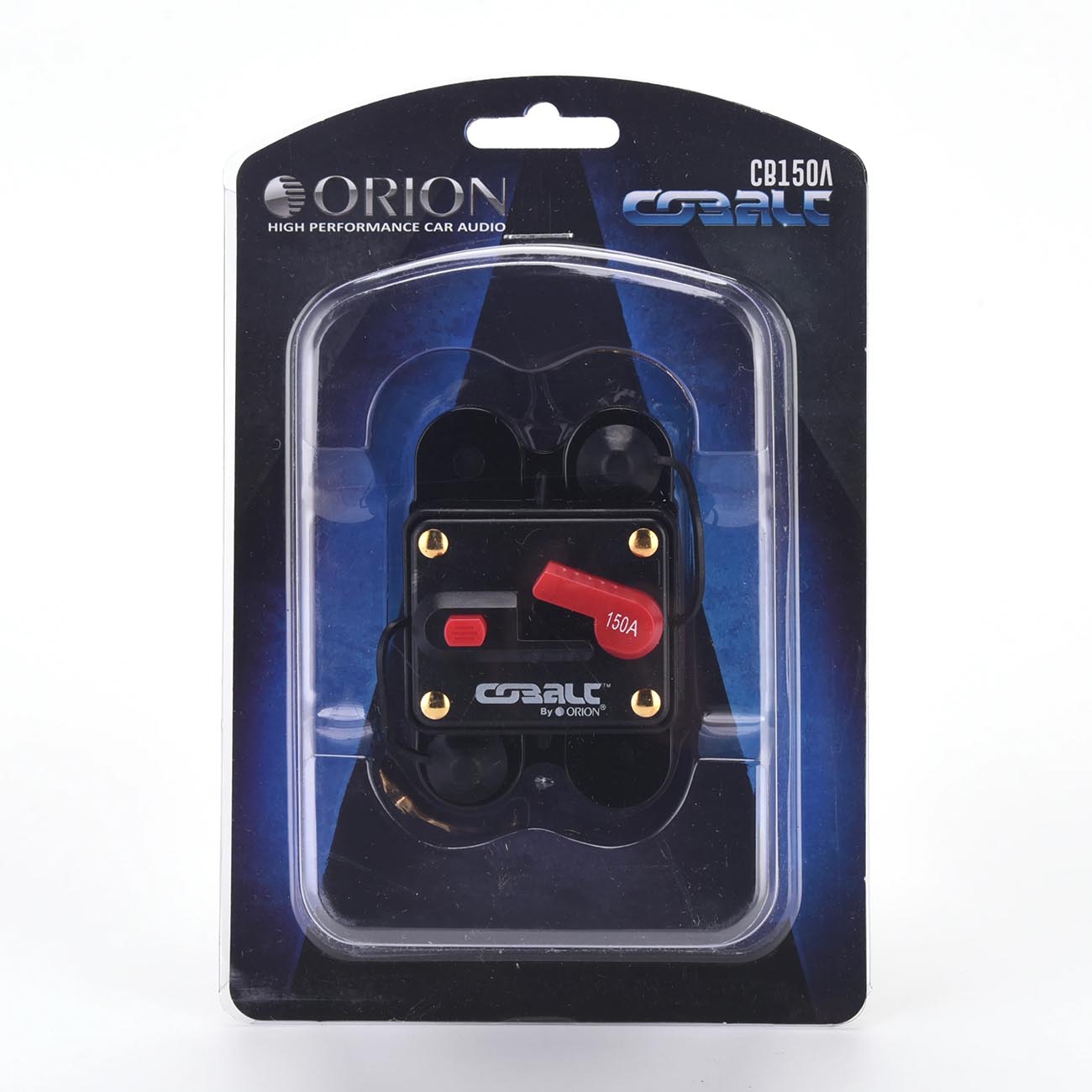 Orion Cobalt CB150A 150 Amp Circuit Breaker W/Manual Reset for Car, Marine, ATV, Trucks, RV, Motorcycle - Manual Power Protect for Audio Systems Fuse, Battery Thermal, 12V-24VDC (150A)