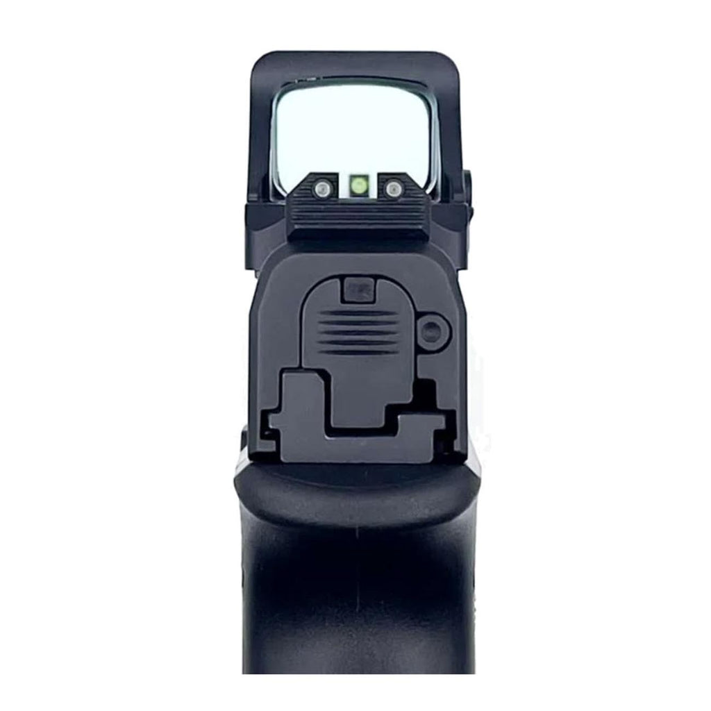 Night Fision Optics Ready Stealth Night Sight Set Compatible Springfield Hellcat OSP/RDP/XD-S Mod.2 OSP with Shield RMSc and Holosun K line, Yellow Front Ring, Black Rear Rings
