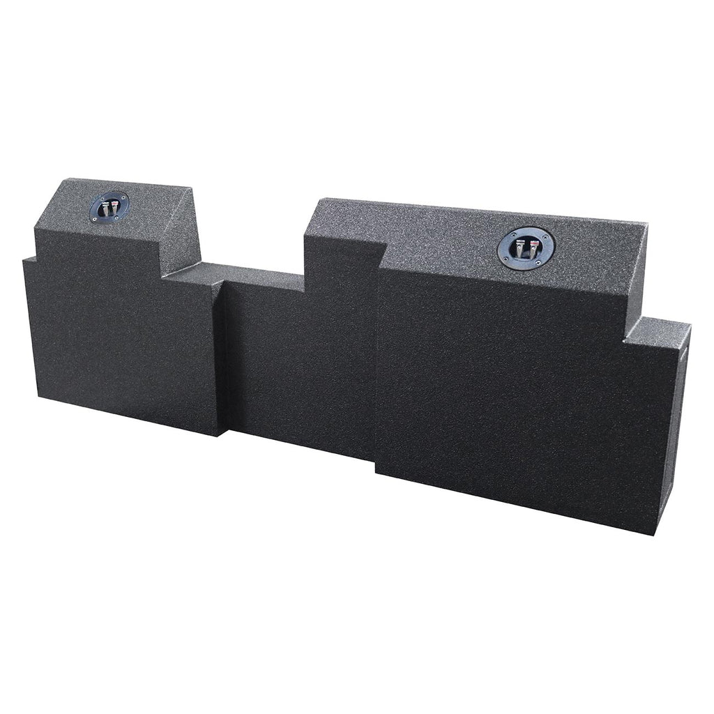 Dual 10" UNDERSEAT UPFIRE SUBWOOFER Enclosure Box for 2019-2023 Jeep Gladiator
