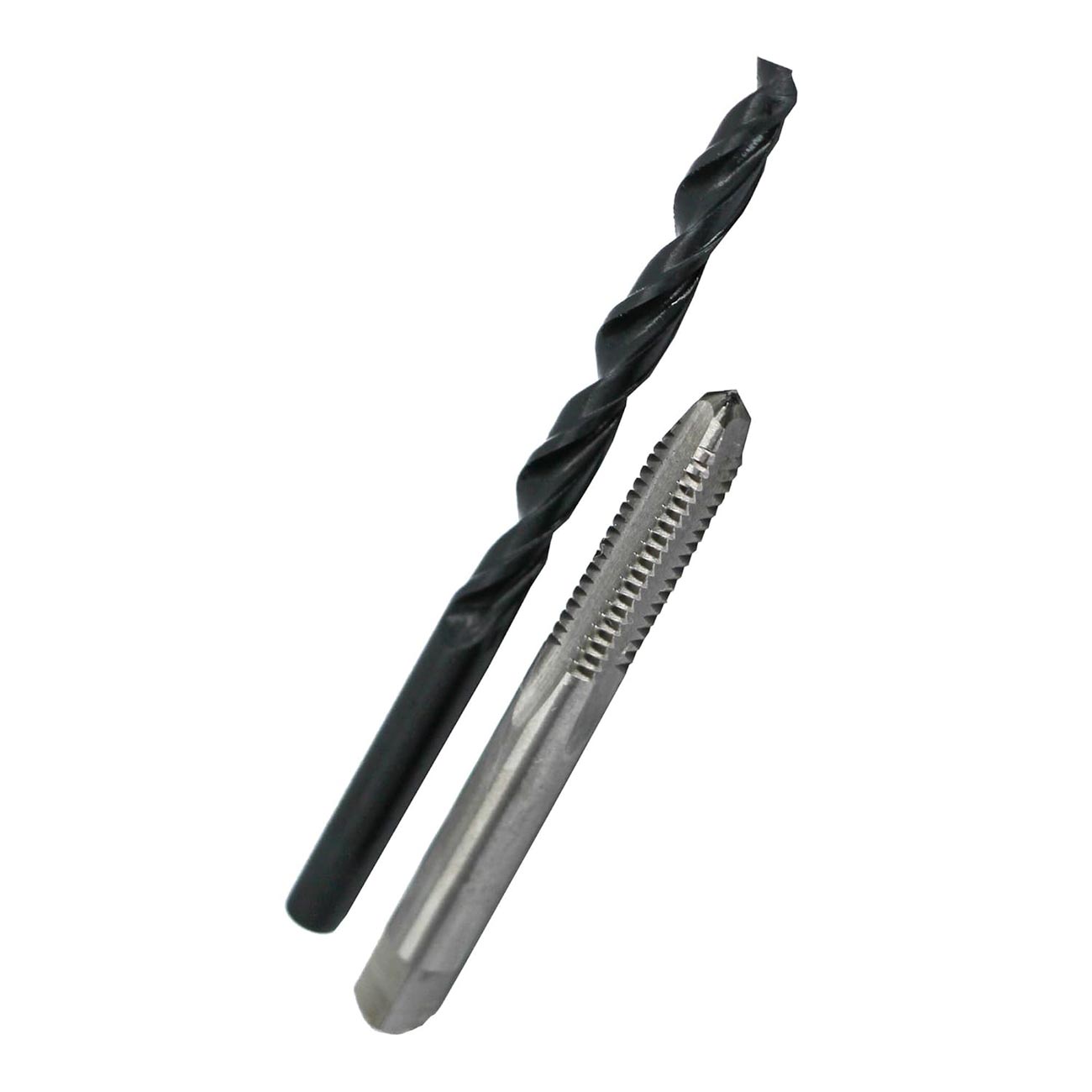 DRILL AMERICA  POU3824 3/8"-24 UNF HSS Plug Tap and Q HSS Drill Bit Kit in Storage Pouch