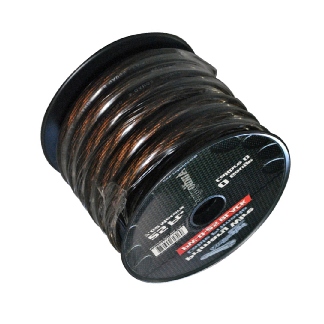 Audiopipe PW025BK Power Wire Audiopipe 0ga. 25 Black