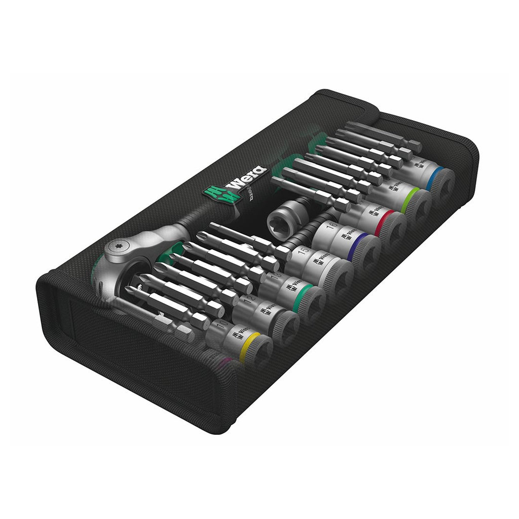 Wera 8100 SB 6 SPEED 3/8 29 PC 3/8" DRIVE METRIC