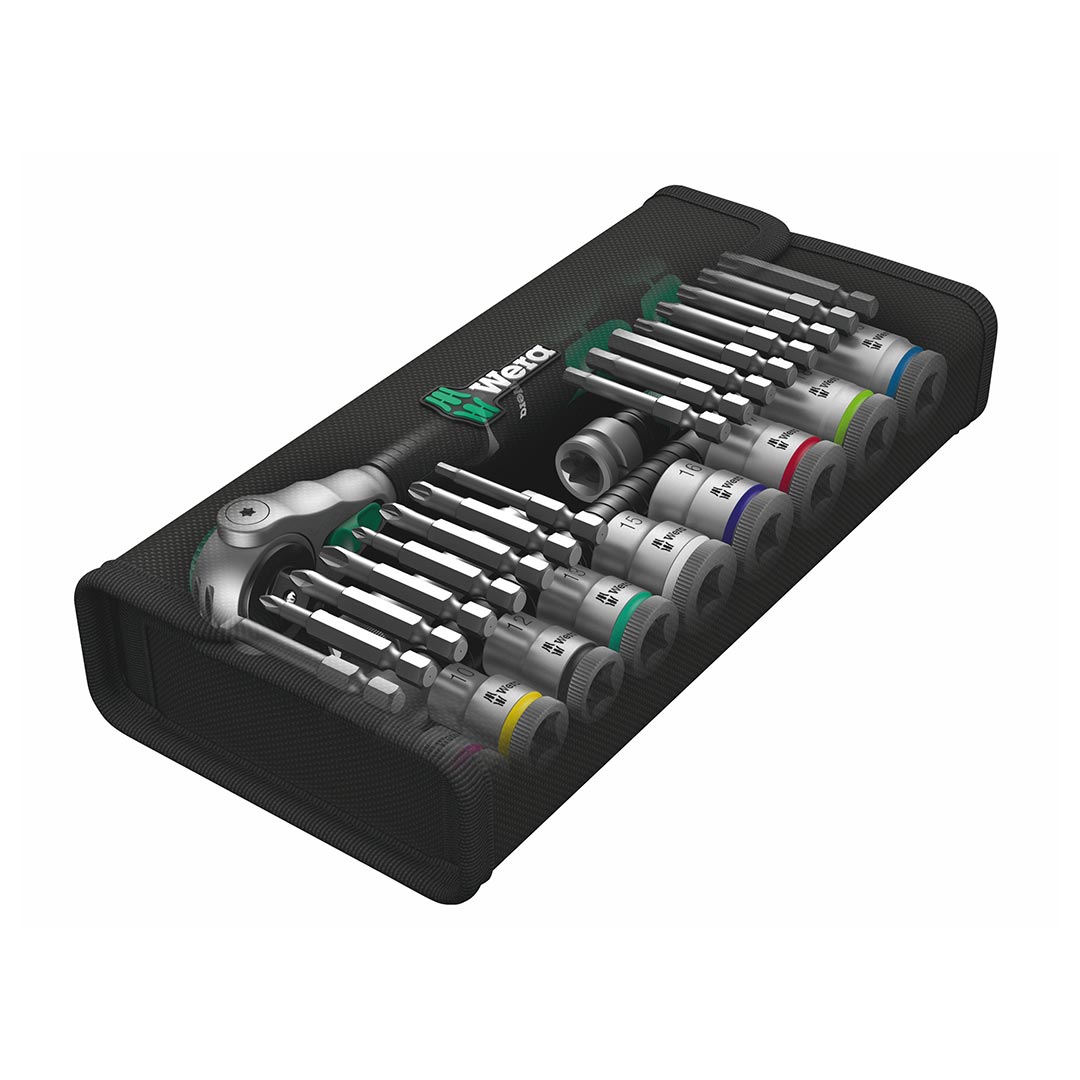 Wera 8100 SB 6 SPEED 3/8 29 PC 3/8" DRIVE METRIC