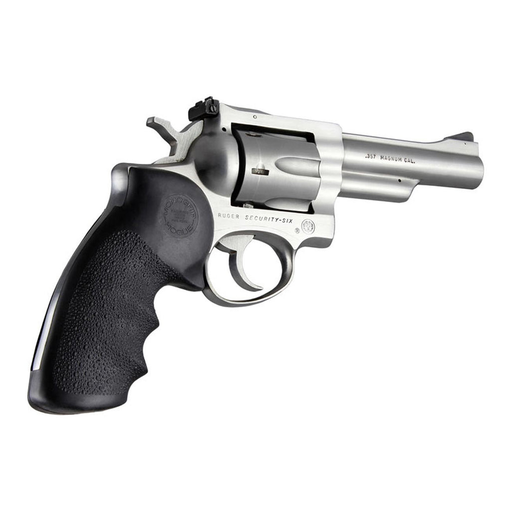 Hogue Rubber Grip Ruger Security Six Rubber Monogrip , Black