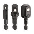 Titan 12061 3-Piece Stubby Impact Socket Adapter and Extension Set