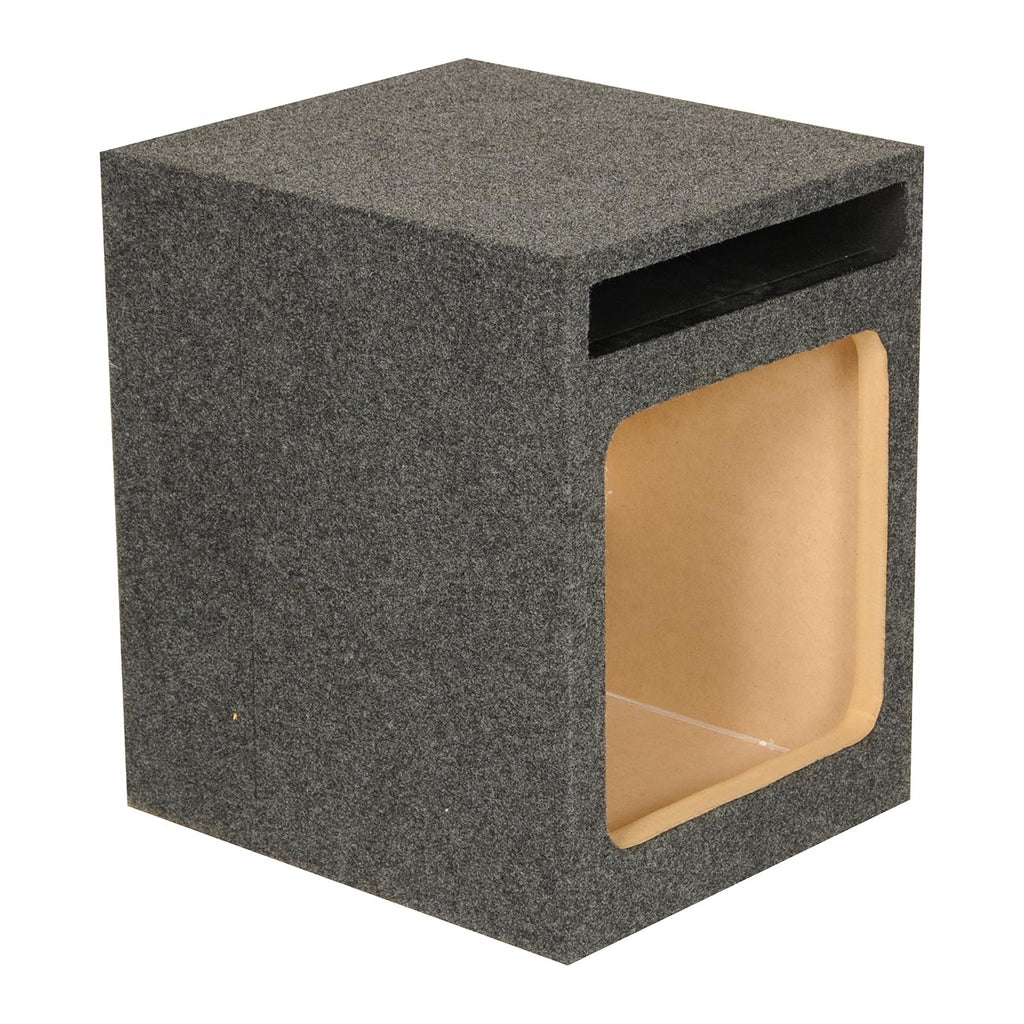 Q Power HD112 12" Single Heavy Duty Vented Square Subwoofer Sub Enclosure Box