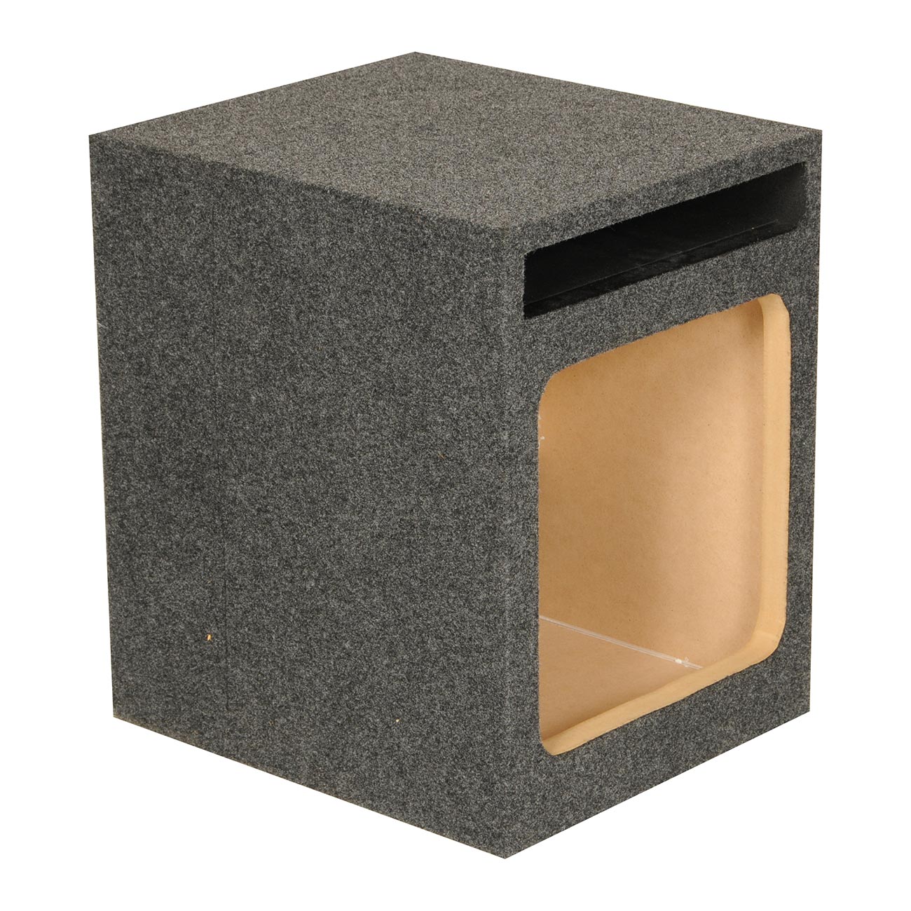 Q Power HD112 12" Single Heavy Duty Vented Square Subwoofer Sub Enclosure Box