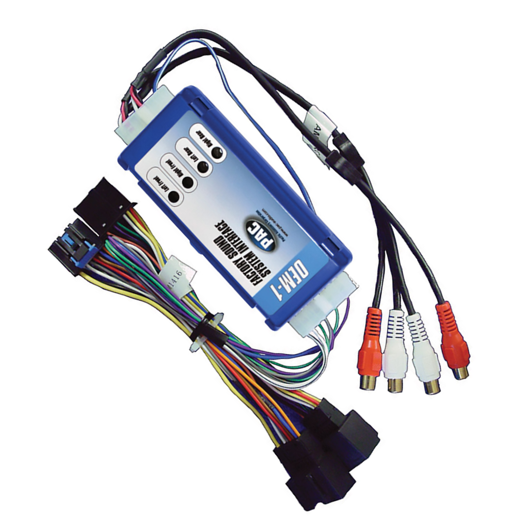 PAC Premium Amplifier Add-On/Replacement Radio Sound System Interface Kit GM - PAC AOEMGM1416