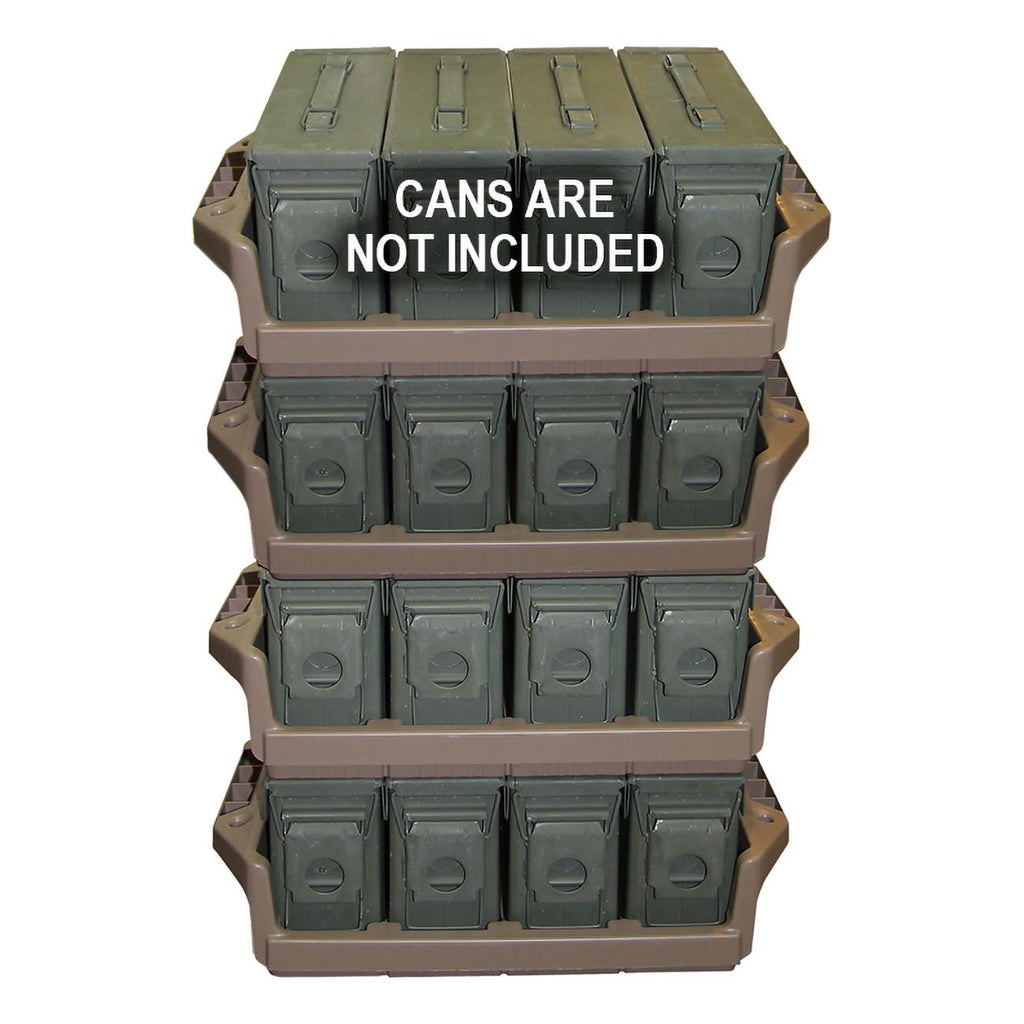 MTM MAC30 Ammo Can Tray for Metal Cans (30 Cal.), USA Made, Dark Earth