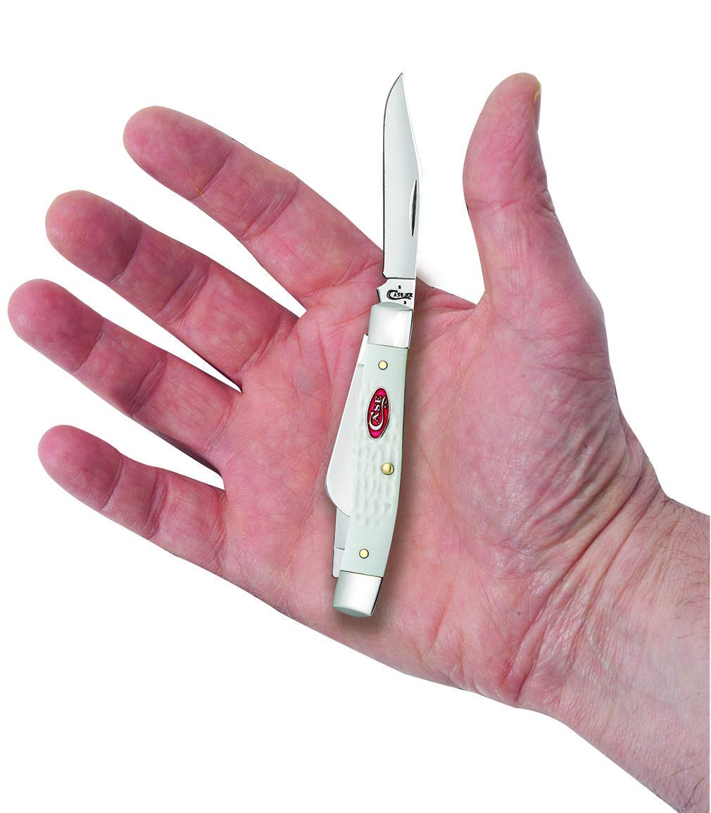 W. R. Case & Sons SparXX Medium Stockman Pocket Knife CASE60184 – 3-Blade Tru-Sharp Stainless Steel Folding EDC Knife
