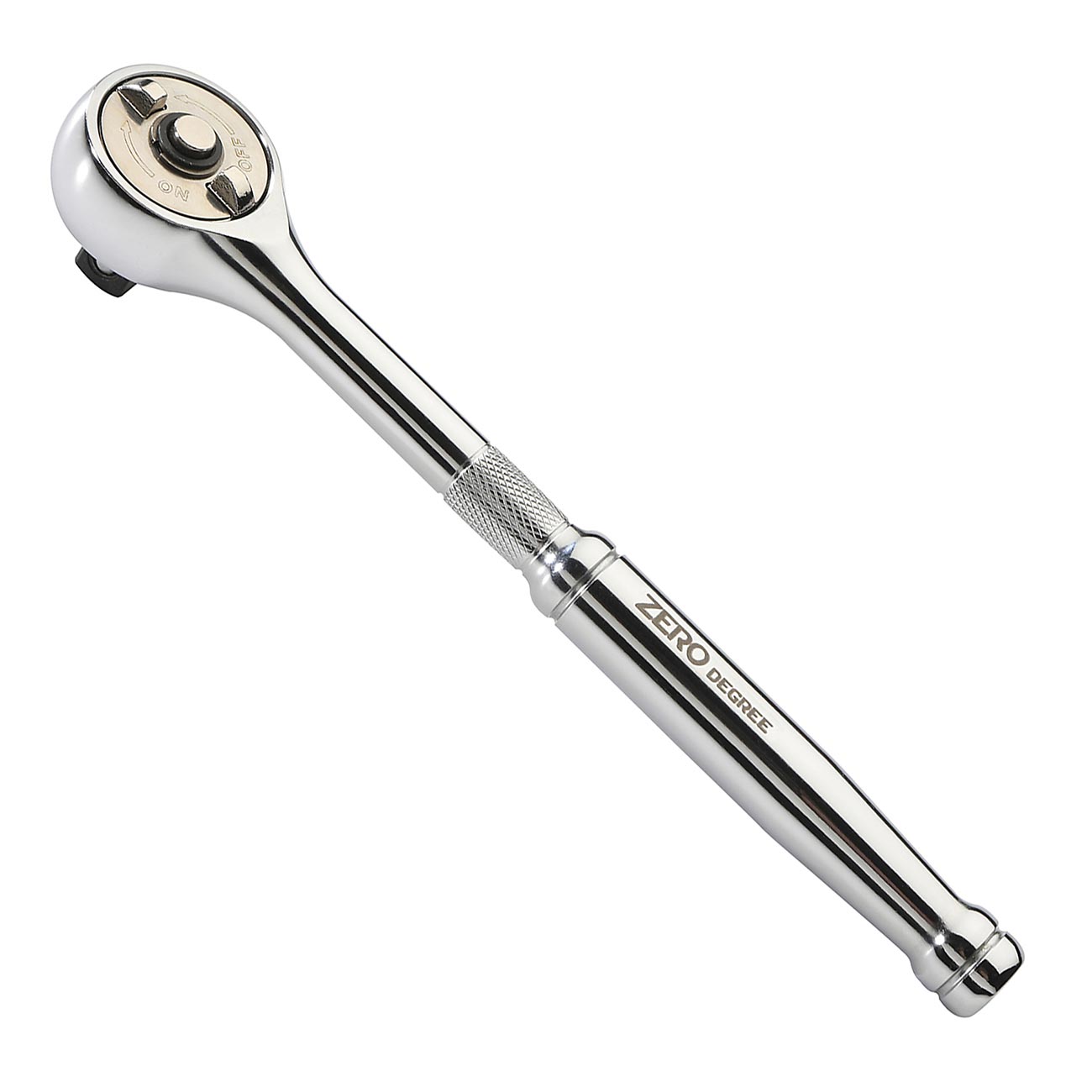 Zero Degree 38152 Ultra-Precise Gearless Ratchet – Nickel Plated High-Carbon Steel with ASME Certified Torque – Durable & Rust-Resistant – Perfect for Tight Spaces, 1/2" Drive