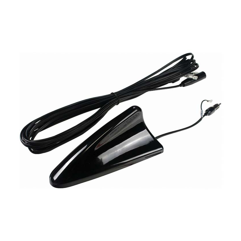 Nippon NA1544RF Roof Mount “Shark Fin” AM/FM Antenna with Built-in Amplifier & 16.5 ft Cable