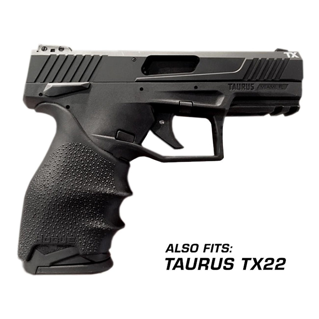 Hogue HandAll Beavertail Rubber Grip Sleeve for SIG SAUER P320 Full Size 9/40, Black - 17600