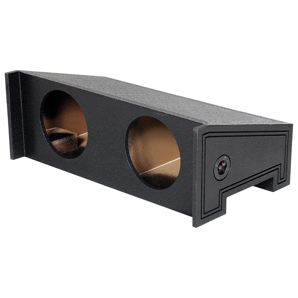 Q Power QBJEEP10 DF Dual 10-Inch Custom Speaker Box for Jeep Wrangler CJ5/CJ7