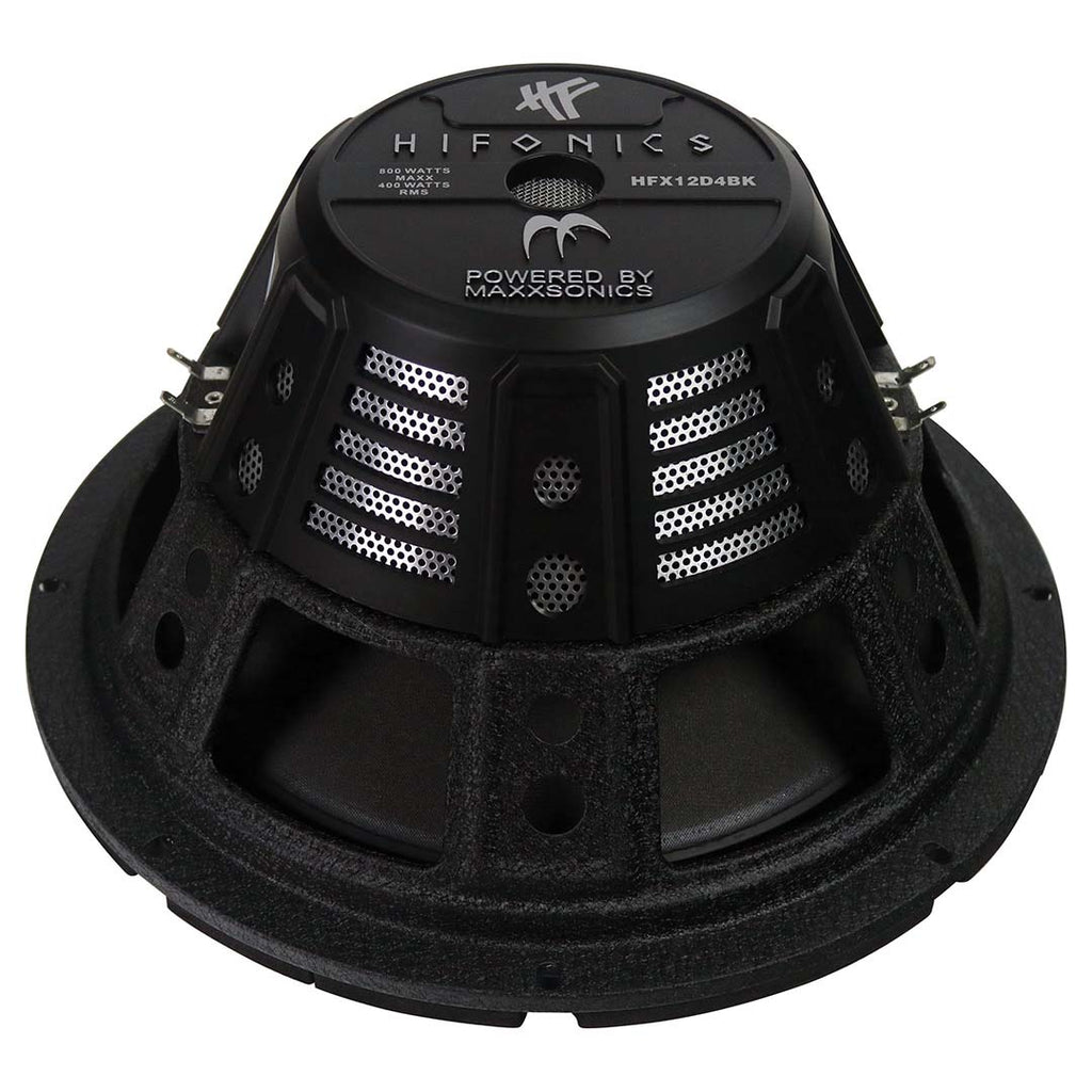 Hifonics HFX12D4BK 12 Inch 4 Ohm DVC Subwoofer