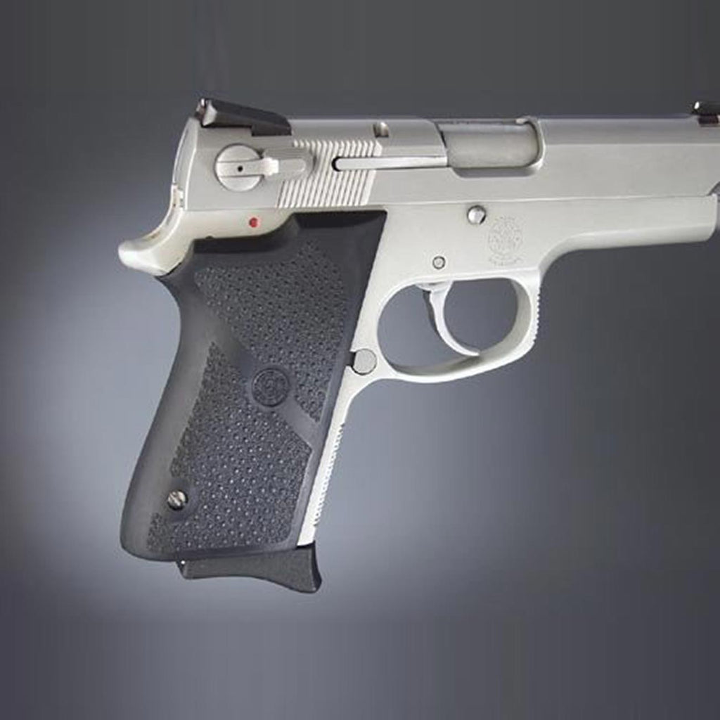 Hogue 16010 Rubber Grip for S&W, Compact 45/40 Caliber,Black