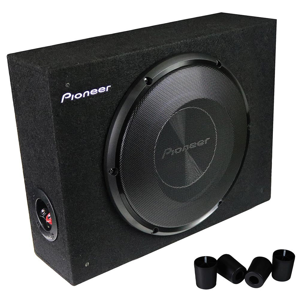 Pioneer A-Series TS-A2000LB 8” Subwoofer – 700W Max, Pre-Loaded Shallow-Mount Design, Deep Bass in Tight Spaces, Easy Installation, Enclosure Included