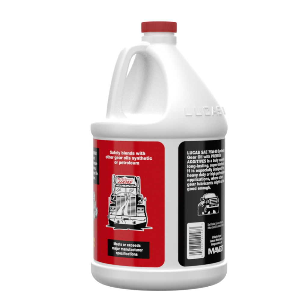 Lucas Oil 10048 Synthetic SAE 75W-90 Gear Oil - 1 Gallon
