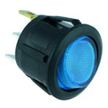 Audiopipe AUDIOP EC1217BLUE 10 Pack Switch Round Rocker with Blue Led
