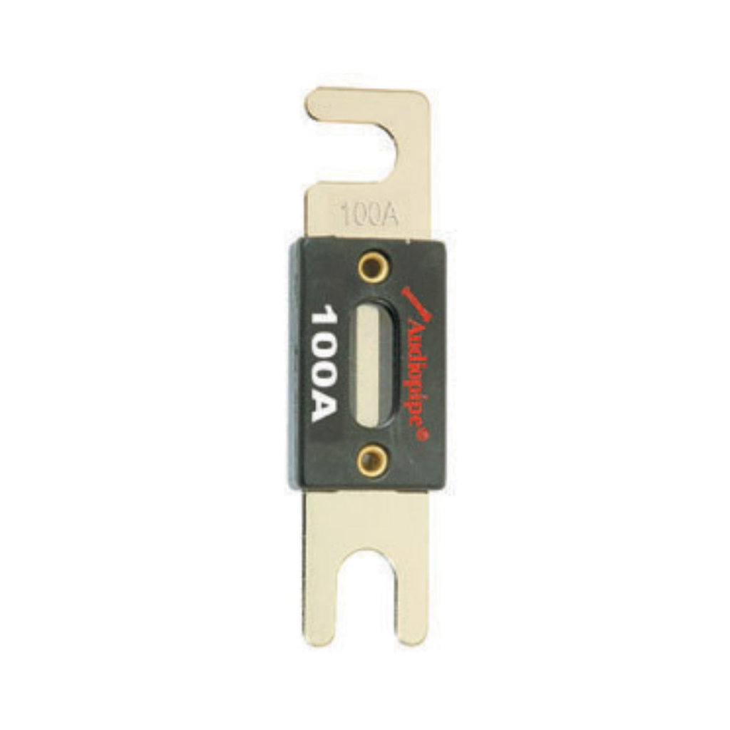 Gold-Plated Audiopipe 100A 32V ANL Car Audio Fuses