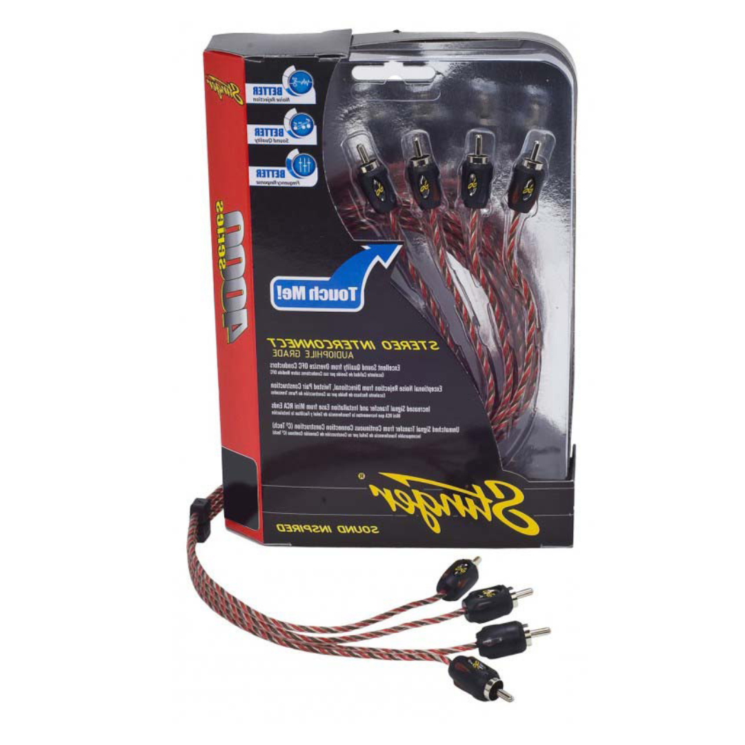 Stinger SI4220 20 -Foot of 2-Channel 4000 Series RCA Interconnect Cable