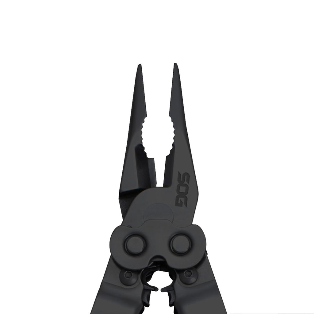 SOG Powerlock V-Cutter- Multi-Tool Pocket Utility Tool Set with 18 Specialty Tools for Heavy-Duty Field Use and Nylon Carrying Pouch (B63N-CP)