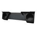 Q Power QBGMC10 2007 HT Dual 10-Inch Custom Fit Speaker Box for GM/Chevy Xcab Trucks 2007-2013