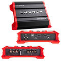 Crunch Ground Pounder GP-1500.2 1500 Watt 2 Channel Amplifier