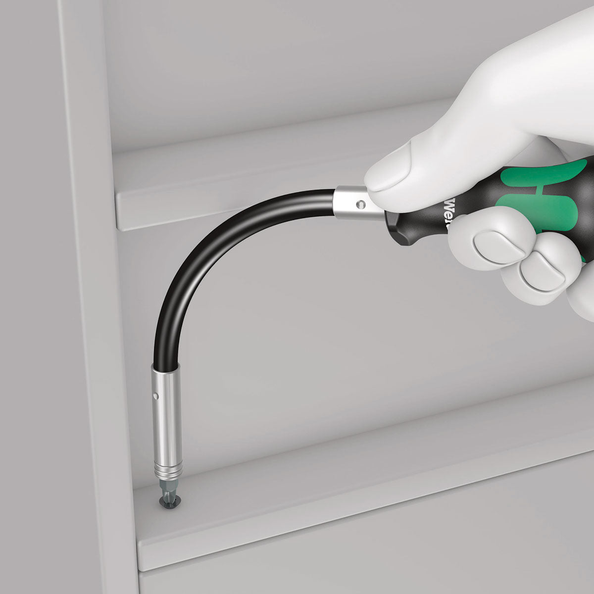 Wera 05028160001 Flexible Shaft Bitholding Screwdriver for 1/4″ Bits