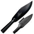 Cold Steel Bowie Blade Bushman Durable Resistant 7" SK-5 High Carbon Fixed Blade Outdoor Survival Hunting Knife, 5.25" Hollow Handle, Secure-Ex Sheath with Ferrocerium Fire Steel