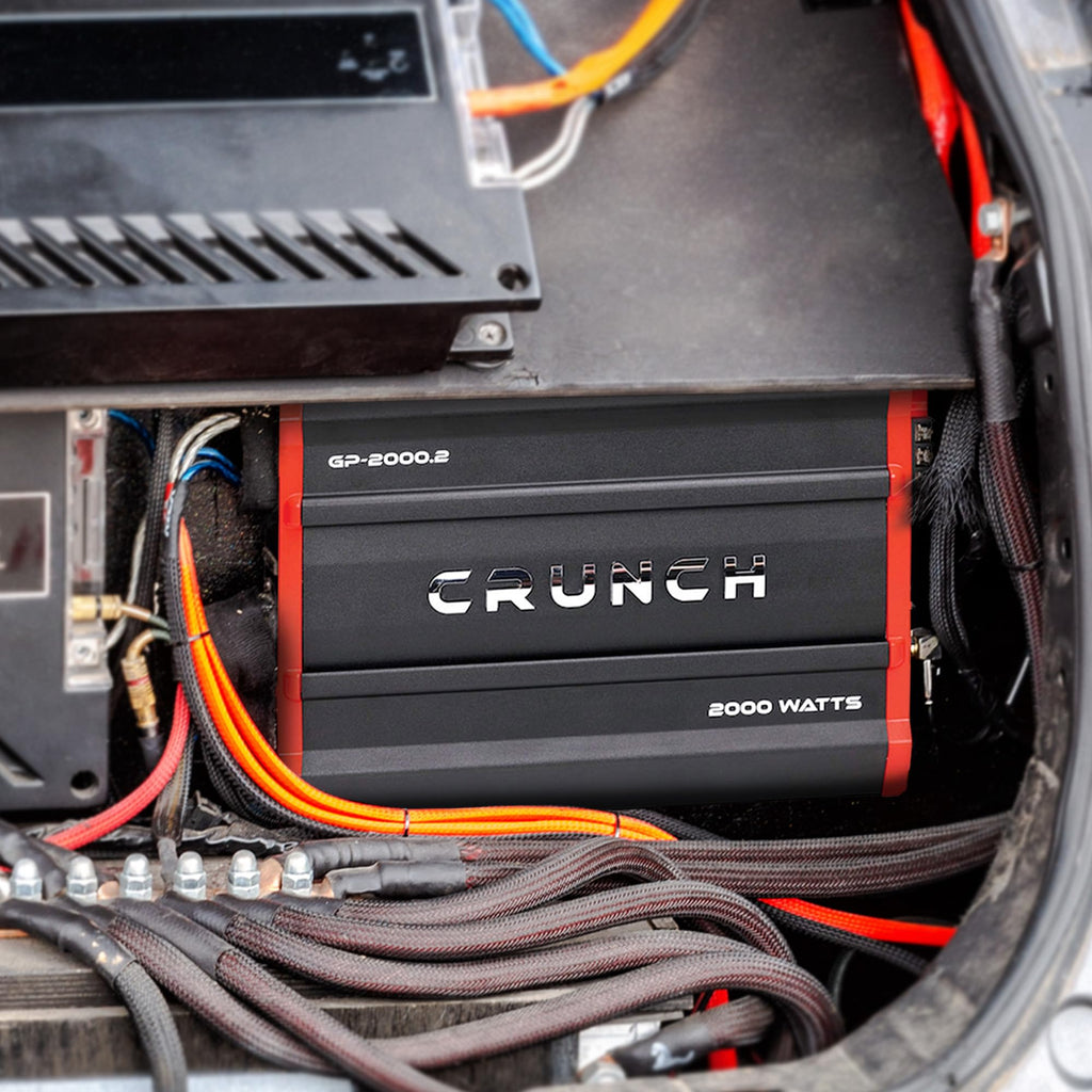Crunch Ground Pounder GP-2000.2 2000 Watt 2 Channel Amplifier