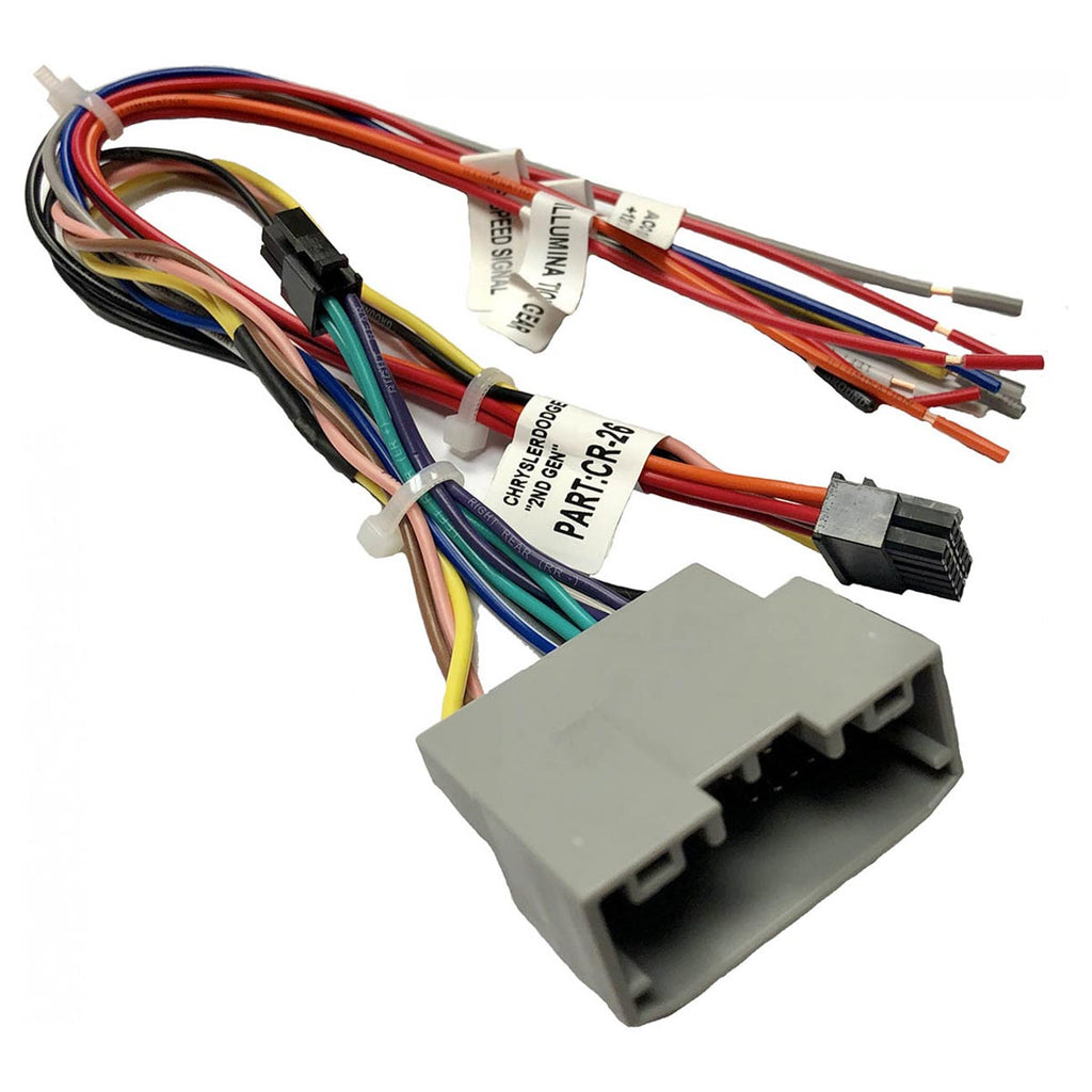 Crux SWRCR-59 Install an Aftermarket Radio in Select 2004-2013 Chrysler, Dodge & Jeep Vehicles and Retain Steering Wheel Controls