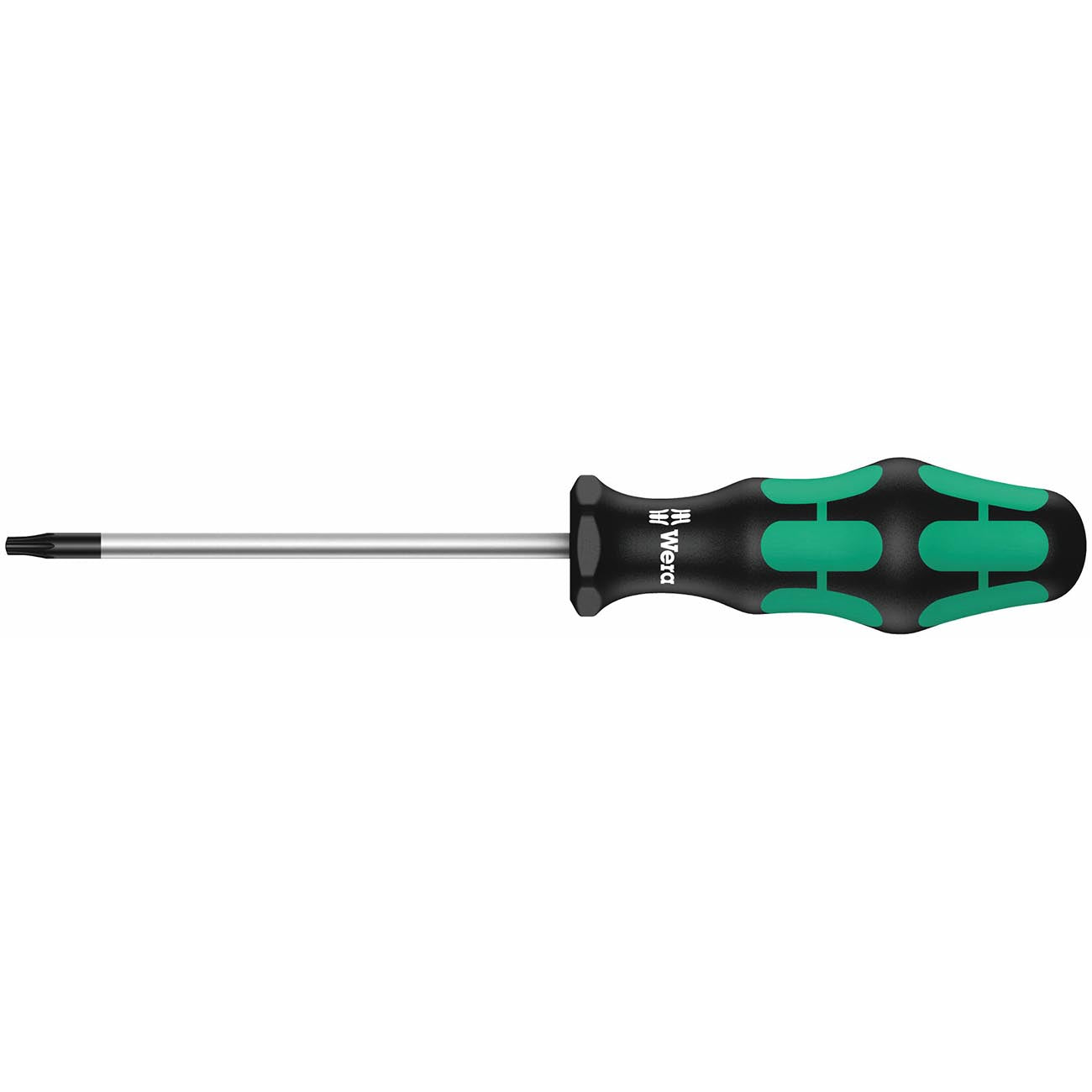 Wera 05138261001 Kraftform Plus 367 Torx BO Screwdriver, With Bore Hole, TX 15 Head, 3-1/8" Blade Length