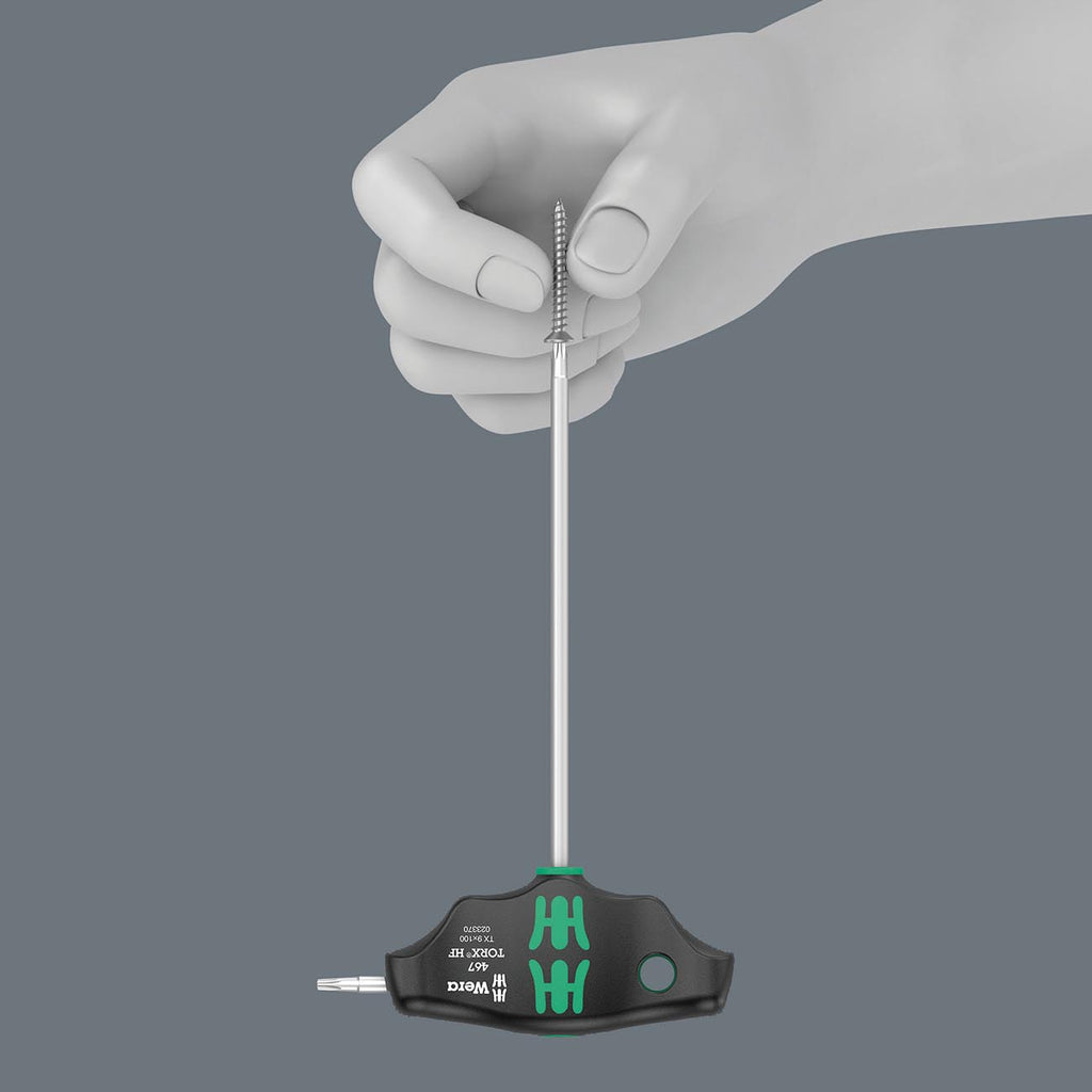 Wera Metric T-Handle Hex-Plus/TORX Driver Set with Rack (10 Piece)