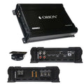 Orion Cobalt CBA2000.1D Monoblock 1-Channel Class D Amplifier for Car Subwoofer, 2000W, 2/4 Ohm Stable, Adjustable Low Pass & Subsonic Filter with Bass Boost, MOSFET Power Supply, Bass Knob Included