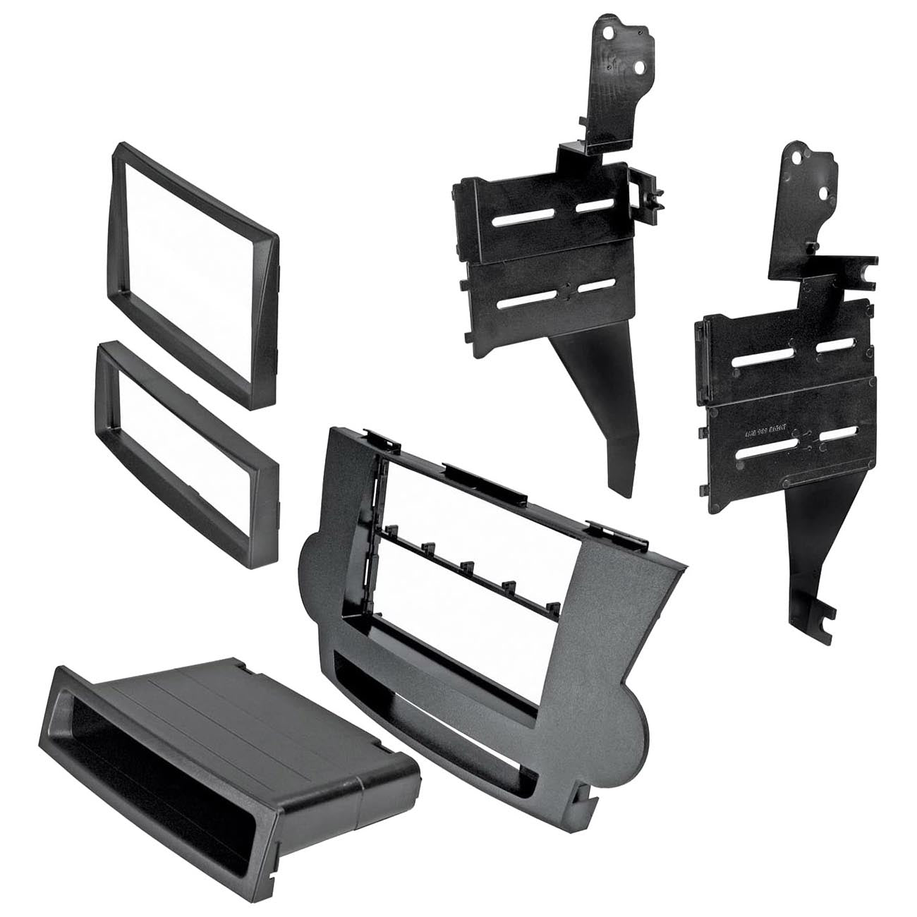 American International TOYK989 Double DIN Dash Kit for 2008–2012 Toyota Highlander – Black