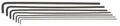 Bondhus 25445 Hex L-Wrenches w/12 Long Arm, Set of 7