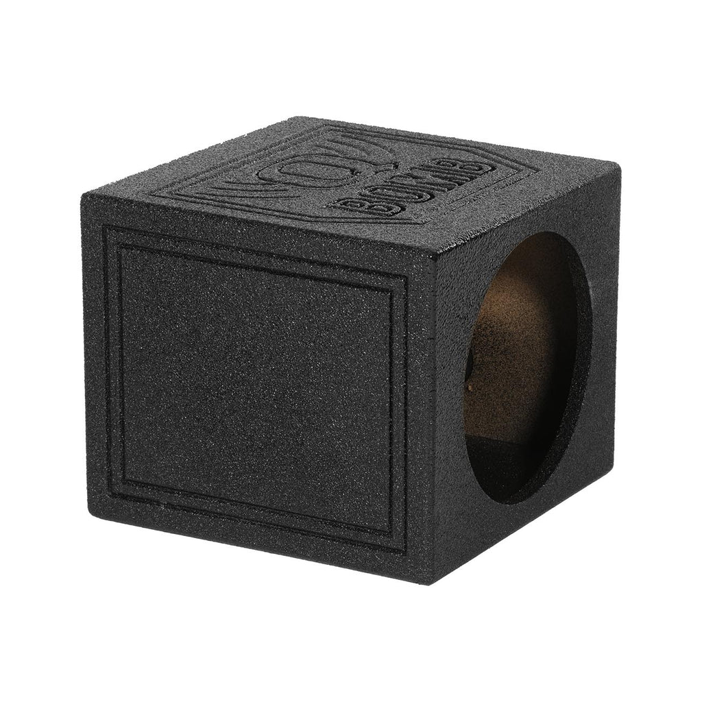 Qpower QBOMB15SSINGLE Single 15 Sealed Woofer Enclosure Withh Bed Liner Spray